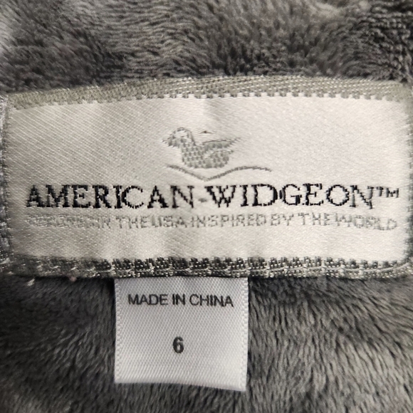 AMERICAN WIDGEON Faux Fur Hooded Coat In Cookie Cream Bun Size 6 - Picture 12 of 15
